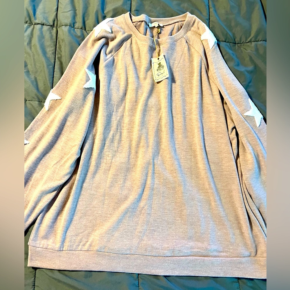 NWT Easel sweater in mauve